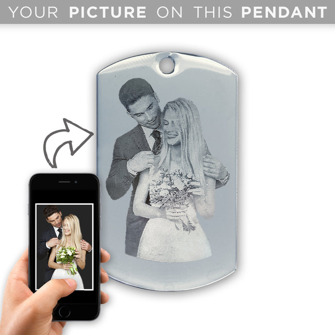 Picture Pendant Classic Dog Tag